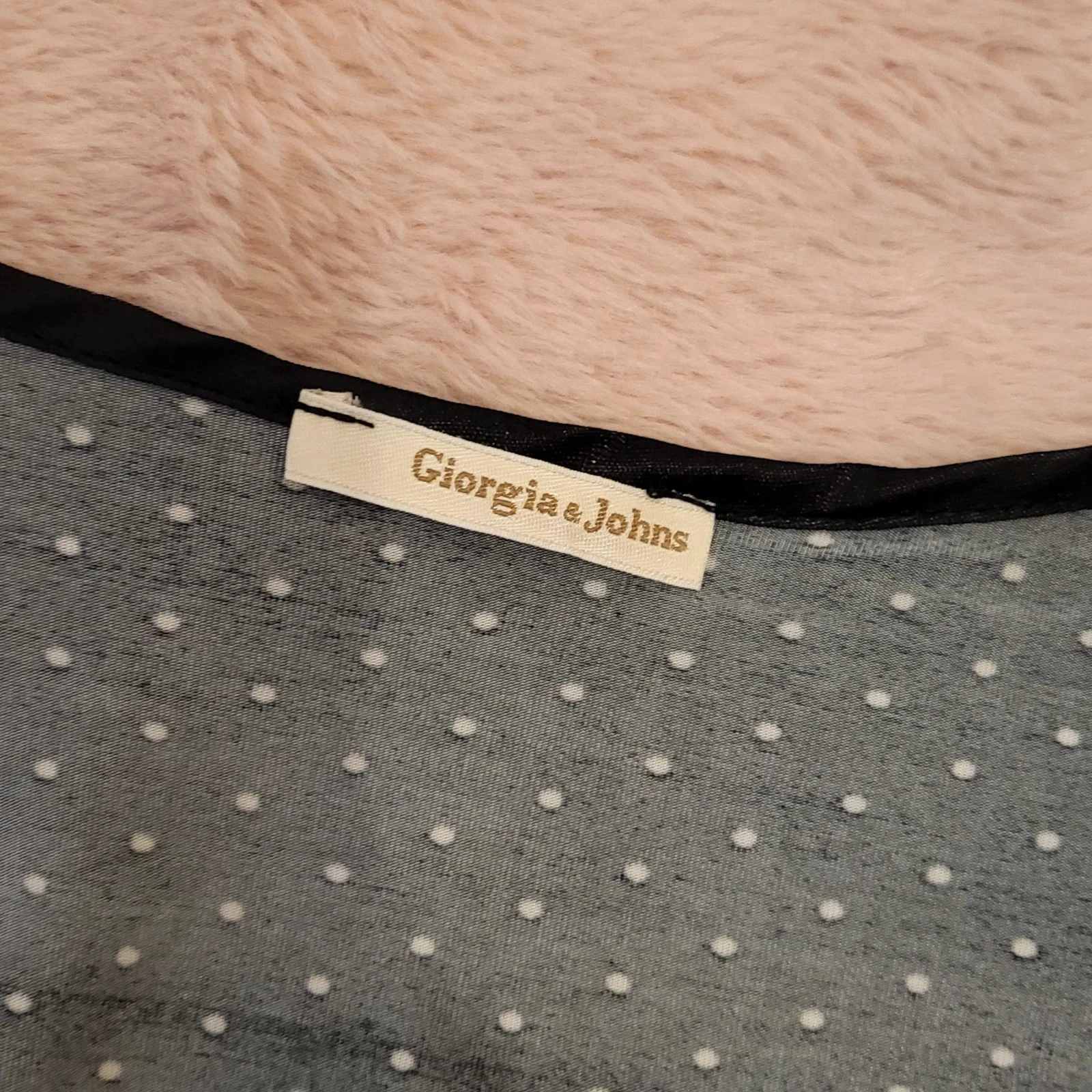 Polka dot 3/4 sleeve bolero – photo 4
